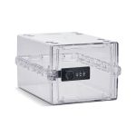 Lockabox Mini Storage Box 3 Litres Crystal MNCR image 1