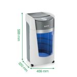 Leitz Optimax Micro-Cut P-5 Shredder White 83601000 image 2