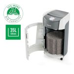 Leitz Optimax Micro-Cut P-5 Shredder White 83601000 image 4