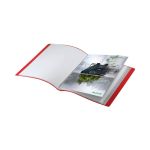Leitz Recycle Display Book 20 pocket A4 Red Pack of 10 46760025 image 2