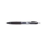 Uni-Ball Signo 207E Rollerball Gel Pen Black (Pack of 12) 308668000 image 2