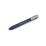 Pentel iZee 4 Colours Ballpoint Pen Dark Blue Barrel (Pack of 12) BXC470-DC image 1
