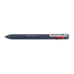 Pentel iZee 4 Colours Ballpoint Pen Dark Blue Barrel (Pack of 12) BXC470-DC image 2