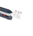 Pentel iZee 4 Colours Ballpoint Pen Dark Blue Barrel (Pack of 12) BXC470-DC image 5