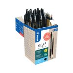 Pilot G-2 Plus Begreen Greenpack Gel Ink Rollerball Medium Black with 6 Refills (Pack of 12) WLT5561 image 2