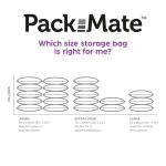 Packmate Large Volume Vacuum Storage Bags (Pack of 2) C40407-GRE image 3