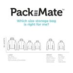 Packmate Medium Roll Vacuum Storage Bags (Pack of 2) C40422-GRE image 3
