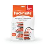 Packmate Medium Flat Vacuum Storage Bags (Pack of 2) C40426-GRE image 1