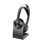Poly Voyager Focus 2 MS Teams Certified USB-C-C Headset +USB-C/A Adapter +Charging Stand 9T9J6AA#AC3 image 3