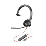Poly Blackwire 3310 Monaural MS USB-C/A Headset 8X216AA image 1
