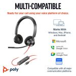Poly Blackwire 3320 Stereo USB-C/A Headset 8X219AA image 2