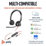 Poly Blackwire 3325 Stereo UC USB-C/A +3.5mm Headset 8X221AA image 3