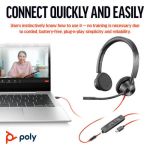 Poly Blackwire 3325 Stereo UC USB-C/A +3.5mm Headset 8X221AA image 8
