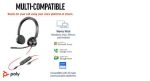 Poly Blackwire 3325 Stereo UC USB-C/A +3.5mm Headset 8X221AA image 9