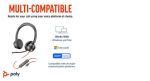Poly Blackwire 8225 Stereo MS USB-C/A Headset 8X225AA image 4