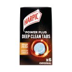Harpic Power Plus Deep Clean Toilet Cleaner Tablets x6 Original (Pack of 8) 3249122 image 1