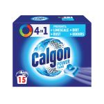 Calgon 4-in-1 Antibacterial Washing Machine Power Tabs (Pack of 15) 3248072 image 1