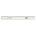 Shatterproof Rulers 30cm Clear (Pack of 100) EE10426 image 3