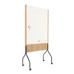 Rocada Natural Design Mobile Whiteboard Double Sided image 2