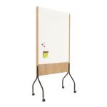 Rocada Natural Design Mobile Whiteboard Double Sided image 3