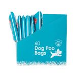 Safewrap Antibacterial Tie Handle Dog Poo Bags (Pack of 60) RY11532-S image 2