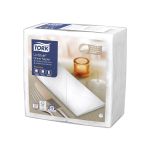 Tork Linstyle Dinner Napkin White 8 Fold (Pack of 50) 478145 image 2