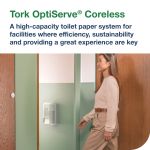Tork OptiServe Coreless Toilet Paper (Pack of 24) 472620 image 3