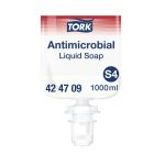 Tork Antimicrobial Hand Washing Liquid Soap (Pack of 6) 424709 image 1