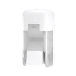 Tork OptiServe Coreless 2-Roll Toilet Roll Dispenser White 558041 image 1