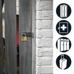 Master Lock 50mm Brass Padlock with 2 Keys 150EURD image 3