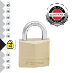 Master Lock 30mm Brass Padlock with 2 Keys (Pack of 2) 130EURT image 2