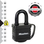 Master Lock Weather Tough Padlock with 2 Keys 7804EURD image 2