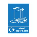 A5 Sign Self Adhesive Mixed Paper and Card (Pack of 5) Y7321006 image 1