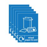 A5 Sign Self Adhesive Mixed Paper and Card (Pack of 5) Y7321006 image 2