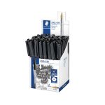 Staedtler Stick 430 Ballpoint Pens in CDU Black (Pack of 50) 430 M-9CP5 image 1