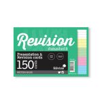 Silvine Revision Presentation Cards Unbound 150 Cards Ruled A6 Assorted (Pack of 8) LUX64MIX image 1