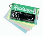 Silvine Luxpad Revision 48 Ringbound Flash Cards Ruled Assorted (Pack of 20) PADSC53 image 2