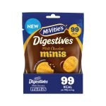 McVities Chocolate Digestive Minis Sharing Pouch Biscuits 80g 44971 image 2