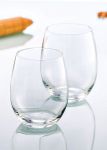Vicrila FT Victoria Rocks 12.25oz Stemless Wine Glass Fine Rim (Pack of 6) V0541-000-B01006 image 2