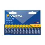 Varta Longlife Power AA Alkaline Battery 1.5V (Pack of 12) 4906121782 image 1