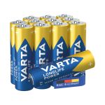 Varta Longlife Power AA Alkaline Battery 1.5V (Pack of 12) 4906121782 image 2
