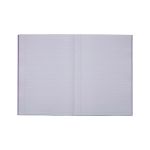Rhino Exercise Book 80 Page 13x9in 8mm Ruled Purple Contract (Pack of 50) VDUV080-214-6 image 2