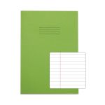 Rhino Exercise Book 80 Page 13x9in 8mm Ruled Light Green Contract (Pack of 50) VDUV080-238-8 image 1