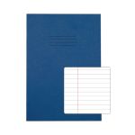 Rhino Exercise Book 80 Page 13x9in 8mm Ruled Dark Blue Contract (Pack of 50) VDUV080-277-4 image 1