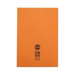 Rhino Exercise Book 80 Page A4 8mm Ruled Orange Contract (Pack of 50) VEXV668-1465-2 image 3
