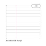 Rhino Exercise Book 80 Page A4 8mm Ruled Red Contract (Pack of 50) VEXV668-495-0 image 4