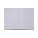 Rhino Exercise Book 80 Page A4 10mm Squares Orange Contract (Pack of 50) VEXV668-268-6 image 2