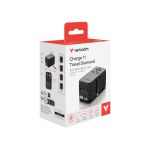 Verbatim Charge n Travel GaN III Universal Travel Adapter 85W 32127 image 2
