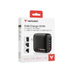 Verbatim Mini GaN Wall Charger 100W 4 Port 32231 image 2