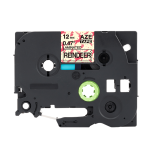 Compatible Brother TZe-MPCC31  12mm Black on Reindeer Pattern Tape (8 Meters)